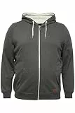 Blend BHHulker BT - 20716244 ME Herren Sweatshirtjacke Sweatjacke, Größe:5XL, Farbe:Charcoal Mix (200278)