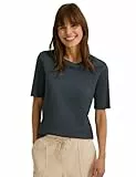 CECIL Damen B322914 Basic RIPP-Struktur T-Shirt, Slate Khaki, L