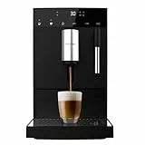 Cecotec Superautomatische Kompakt-Kaffeemaschine mit Dampferzeuger Cremmaet Compact Steam, 1350 W, 19 Bar, Thermoblock-System, 150 g Bohnenbehälter mit Mahlwerk und 1,1 L Wassertank