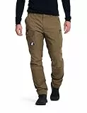 RevolutionRace Nordwand Outdoor Hose für Herren, Hose zum Wandern und für viele Outdoor-Aktivitäten. Robuste und langlebige Wanderhose, Trekkinghose und Arbeitshose für Männer, Kangaroo Brown, L