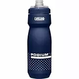 CAMELBAK PODIUM 24oz Fahrrad Trinkflasche – selbstschließender Deckel – auslaufsicher – BPA-frei – einfache Reinigung – Blue/Navy, Größe: OS