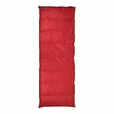 LOWLAND OUTDOOR Companion Economy Daunen Deckenschlafsäcke, Rot, 210x80 cm