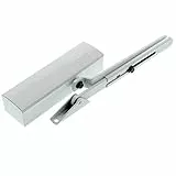 Burg-Wächter Türschließer für Innentüren, Hydraulisch, Variabel einstellbar, Breite bis 110 cm, Gewicht bis 130 kg, TS 1500 W, Silber