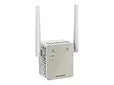 NETGEAR WLAN Repeater EX6120 WLAN Verstärker, AC1200 Dual Band WiFi, Abdeckung 2 bis 3 Räume & 20 Geräte, Geschwindigkeit bis zu 1200 MBit/s, kompaktes Design