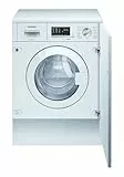 Siemens WK14D543 iQ500 Einbau-Waschtrockner, 7 kg Waschen und 4 kg Trocknen, 1400 UpM, Outdoor-Programm - trocknet wasserfeste Outdoor-Bekleidung zuverlässig, aquaStop, besonders hohe Beladungsmenge