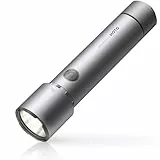 HOTO Taktische Taschenlampe LED Aufladbar mit Strobe-Modus, LED Taschenlampe Extrem Hell, Batteriebetrieben, USB C, IP68 Wasserdicht Starke Flashlight für Camping, Wandern, Jagd, Outdoor, Notfäll