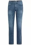 camel active Herren Regular Fit Houston Stretch Jeanshose Dunkelblau, menswear-36/32