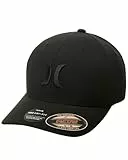Hurley Herren Hut H2O Dri-Fit One&Only 2.0 Hat, Black/Black, S/M, 892025