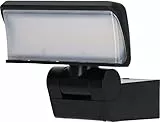 Brennenstuhl LED Strahler WS 2050 S/LED Außenstrahler 20W (1680lm, IP44, 3000K, warmweiße Lichtfarbe, Strahlerkopf horizontal und vertikal schwenkbar) schwarz