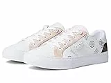 Guess Damen Loven Sneaker, Weiß/Pink 680, 38 EU