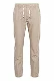 Blend BHLennik Herren Leinenhose Lange Stoffhose, Größe:M, Farbe:Chalk Stone (70032)