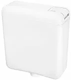 Cornat FARO Spülkasten 6/9L - weiß - Kunststoff, 3-seitige Anschlussmöglichkeit - tiefhängend - Start-/ Stopp-Spülung / Spülkasten WC / Toilettenspülkasten / Toilettenspülung / SPK1000