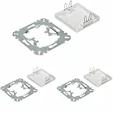 Schneider Electric Merten Blindabdeckung für Relais, System M, aktivweiss glänzend, Artikelnummer 391625, 3 Stück