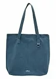 s.Oliver Tote-Bag aus Denim mit Ring-Detail
