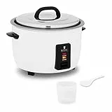 Royal Catering RCRK-10L Gastro Reiskocher Elektrisch Dampfkocher Reiskochtopf Gemüsegarer 10 L 1.550 W