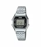 Casio DamenArmbanduhr Digital Quarz Edelstahl LA680WEA-1EF
