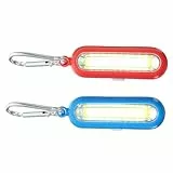 Artibetter 2stücke Schlüsselanhänger-taschenlampe Mit Led-licht Tragbar Für Camping Und Wandern Aus Metall Und Kunststoff Robust Und Langlebig Für Täglichen Gebrauch