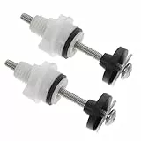 Ciieeo Wc Sitzschrauben Satz aus Edelstahl 304 Wc Sitzbolzen für Spülkasten Befestigung Rostfreie Scharnierbolzen für Einfache Montage und Verbindung