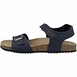 Geox Jungen J Ghita Boy Sandal, Navy/RED, 32 EU