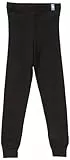 Sanetta Hose lang m.Label FR 372400 Unisex - Kinder Unterwäsche/ Lange Unterhosen, Röhre (Skinny), Gr.176, Schwarz(190 )