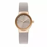 Skagen Freja Lille Damenuhr, Quarz-Zweizeigerwerk mit Edelstahl- oder Lederarmband