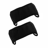 BESTYASH 2 Stück Sound blockierende Schlaf -Ohrschützer Frauen Ohr -Wraps Bequeme Schlafmaske Schalldichte Ohrhörer Schlafstirnband Ohrschützer Schalldichtes Schlafstirnband Black