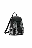 Desigual Rucksack Freizeitrucksack Chester Poker Face Mini Backpack Black schwarz