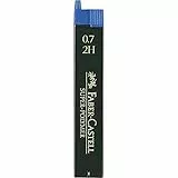 Faber Castell - Feinminen 2H, 0.7 mm, 12 SUPER-POLYMER Minen im Set