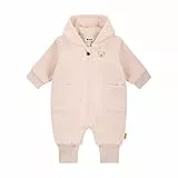 Steiff Strampler langarm EU Größe 68 chintz rose, Baby-Strampler, langarm Strampelanzug für Babys, Body langärmelig Einteiler, weich und bequem, waschmaschinenfest