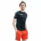 Givova Herren T-shirt Poly Band Hemd, Schwarz, XL EU