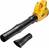 Powarobor Akku Laubbläser für DEWALT Akku 18V XR MAX (297 km/h,6-stufig,Einrastfunktion,Schultergurt, ohne Akku,ideal für Garten und Hof,Herbstlaub,Schnee und Garagenreinigun)