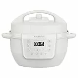 Instant Pot Multikocher, 3.8L 7-in-1 Smart Cooker - Schnellkochtopf, Schongarer, Reiskocher, Sautierpfanne, Joghurtbereiter, Dampfgarer und Speisewärmer - Meersalz Weiß