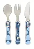 Besteck-Set Elefant Lolo Lombardo, 3 tlg. r PET Kindergeschirr
