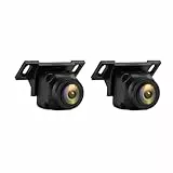 TZIUSFAC Rückfahrkamera 170° Weitwinkel Einstellbar Störungsfrei Nachtsicht Wasserdicht Einparkhilfe 1080P(2Pcs)
