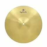 Splash Becken 1 Stück 8 Zoll Becken Gong Messing Splash Percussion Instrumente Teile Zubehör Trommel