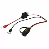 CTEK CTX INDICATOR EYELET M8, LED-Anzeige für den Ladezustand der Batterie, 8 mm Öse, permanente Verbindung für schwer zugängliche Batterien, für alle 12 V Blei-Säure-Batterien und CTEK CT5 Ladegeräte