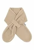 Sterntaler Schal aus Microfleece, gefüttert, mit Klettverschluss, zum Durchziehen - unisex Accessoires für Babys & Kleinkinder - warm, bequem und praktisch - beige, Gr. 70cm