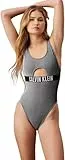 Calvin Klein Damen Badeanzug One Piece mit Cut-Out, Schwarz (Pvh Black), M