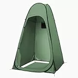 Toilettenzelt Pop up Umkleidezelt, Sundom Toilettenzelt mit Sichtschutz Reißverschluss Duschzelt Camping Wurfzelt Toilette Camping Privatsphäre WC Zelt Tragbar Zelt Umkleidekabine für Outdoor