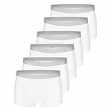 Sloggi Herren GO ABC 2.0 Hipster 6P, White, M