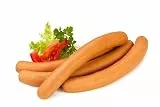 Wiener Würstchen frisch | traditionell Buchenholz geräuchert | Wurst geräuchert im Naturdarm Saitling | Würstel in Metzger Qualität | 10 x 50 g