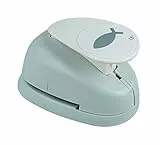 Rayher Hobby 89854000 Motivstanzer Fisch, ø 3,81 cm- 1,5 Zoll, geeignet für Papier/Karton bis zu 200g/m²