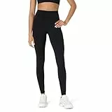 Amazon Essentials Damen Active FormFlex Butterweiche Sport-Yoga-Leggings mit Hoher Taille, Schwarz, M
