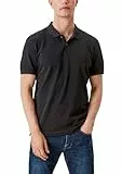 s.Oliver Herren Poloshirt in großen Größen – aus Baumwollpiqué mit Stickerei