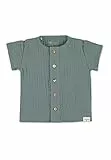 Sterntaler Baby - Jungen Sommer 2-teiler Musselin Set Sommer, Dunkelgrün, 56