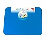 Läufer 30911 SchreibGut Schreibtischunterlage zum Schreiben lernen, für den perfekten Schulanfang, Zubehör für Kinderschreibtisch, rutschfest und abwischbar, blau