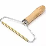 DAZISEN Tragbarer Fusselentferner - Wiederverwendbarer Teppich Fusselentferner Doppelseitiger Fusselentferner Manueller Lint Remover Zum Entfernen von Fusseln Tierhaaren in Kleidung Sofas