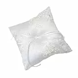 Pocoiau Vintage Inspire Perlenhalter mit Spitzenringen, weicher Stoff, handgefertigt, Braut-Accessoire für Hochzeit, Veranstaltung, Romantik, Hochzeitszeremonie