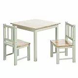 Geuther Kindersitzgruppe ACTIVITY I Kindertisch mit 2 Stühlen aus Holz I Spieltisch ab 1 Jahr | Kinder Tisch Stuhl Set für Kinderzimmer I Basteltisch & Maltisch für Kinder I Robuste Kinderzimmer Möbel