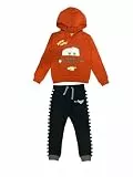 Disney Trainingsanzug Kinder Jungen Cars Hook (Mater) Set Hoodie & Jogginghose Braun 18–24 Monate